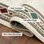 Tapis moderne lavable 10 x 13