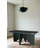 Askins Rectangular Dining Table for 6 with Sculptural Wood Base and Curved Edge Top – Modern Statement Dining Table-1212320040