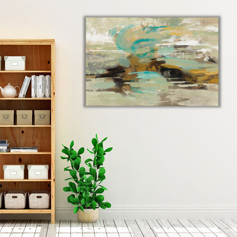 Hidden Lagoon - reproduction d'art sur toile, H 20 po x l 30 po