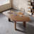 Walnut Pentagon Solid Wood Butterfly Leaf  Dining Table-1366978320