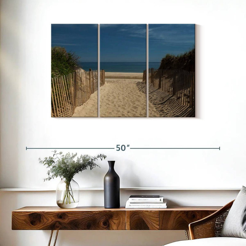 Gillard Path To Cape Cod Beach, 24" H x 38" W