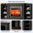  72'' W Electric Fireplace,black