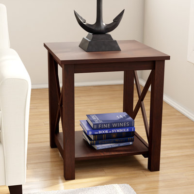 Rossitano Solid Wood End Table