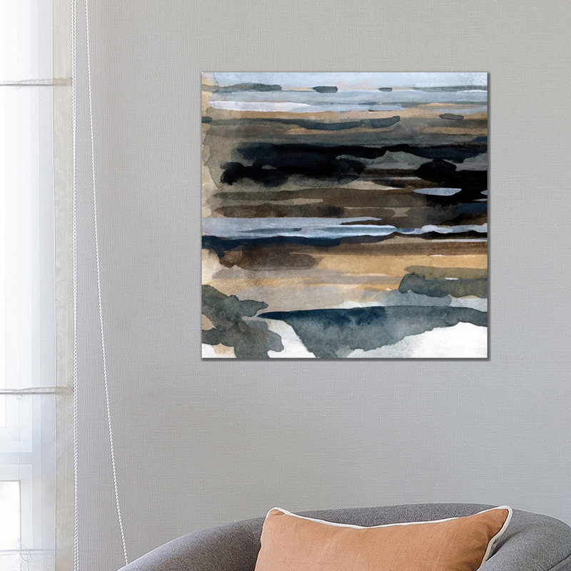 Réflexions d'automne I, H 26 po x l 26 po x P 1,5 po
