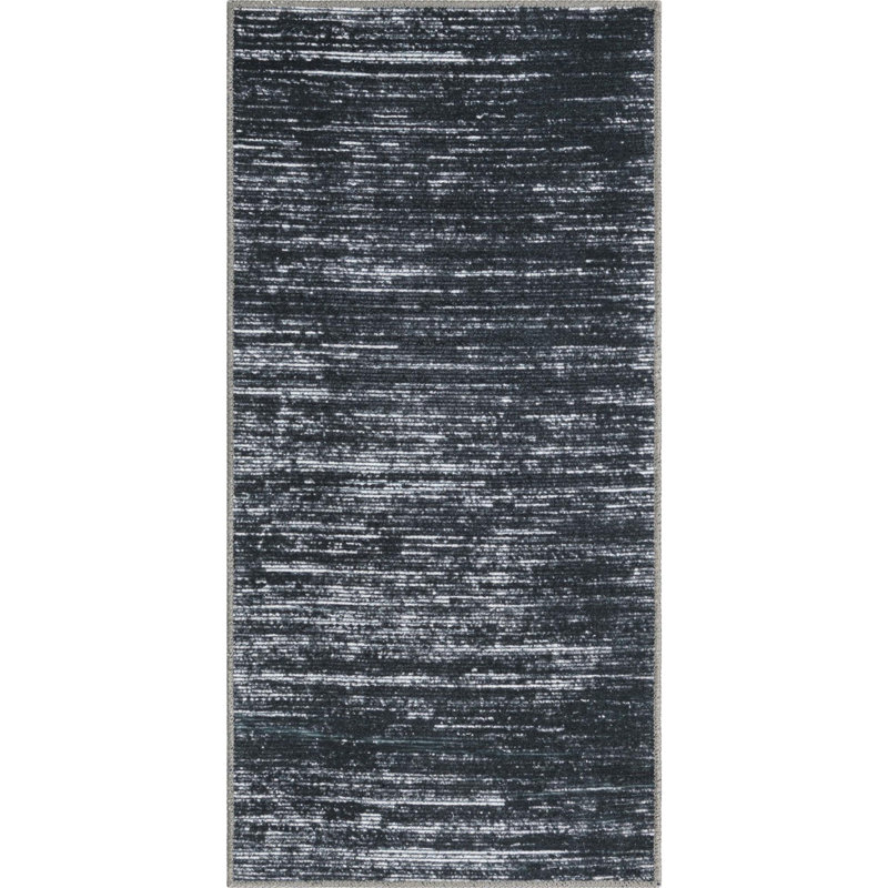 Ikhasa Chenille Abstract Indoor Rug, Rectangle 2' x 4'