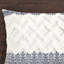 Très grand / très grand édredon en coton. Chenille. Motif bleu marine. Rembourrage. 2 taies décoratives assorties. Lavable à la machine. Literie exquise en chenille. Remplir. Élégant