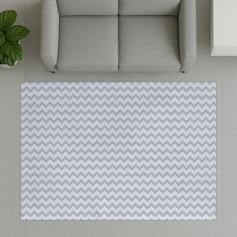 Geometric Area Rug, Rectangle 140 x 200 cm