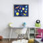 Rocket Across Solar System Floating Frame, design by Daphne Polselli-2079308275-2079308274