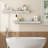 Mirrored Floating Shelf with Crushed Diamond fireplace shelf-1631814320