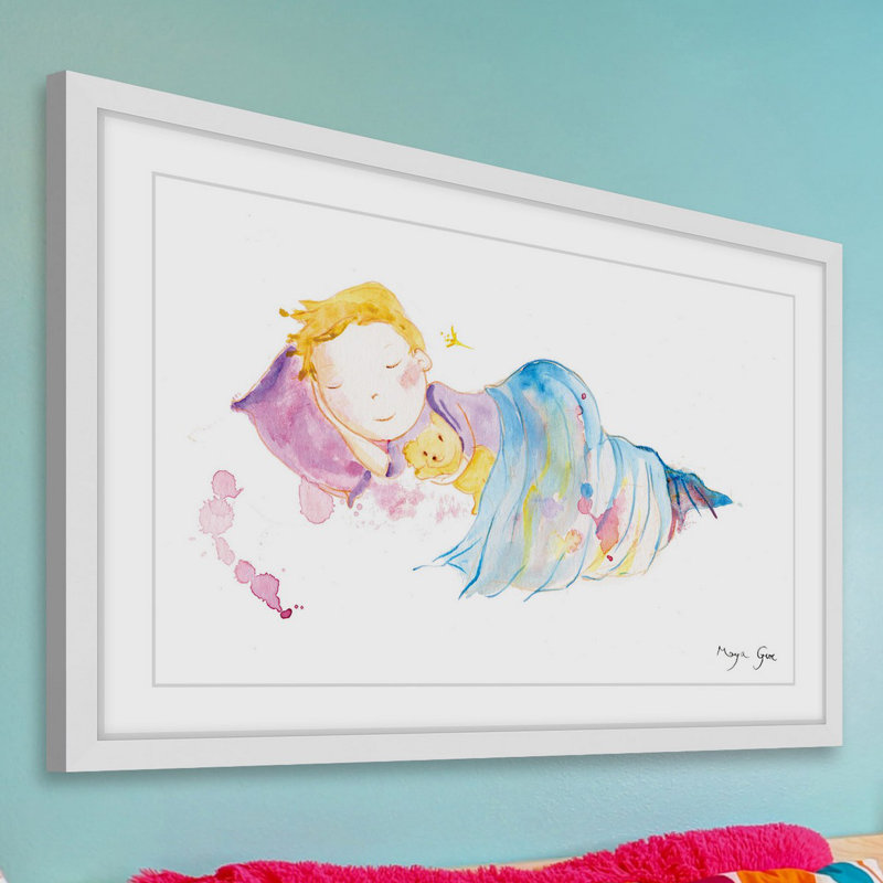 Maya Gur - Single Picture Frame Painting, 61cm H x 91cm W x 3.81cm D