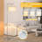 Modern Floor Lamp With 3 Color Temperatures, Adjustable Shade, Brushed Metal Finish, For Living Room, Bedroom, Office, And More-344623196