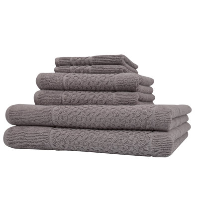 Otley Turkish Cotton Plush Jacquard Mulit-Size Set