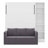 Murphy Bed Wall Bed with Sofa,with Shelves-125171936