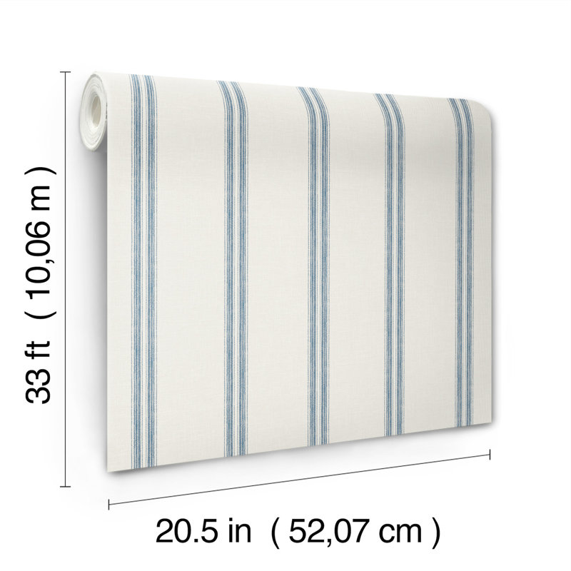 Papier peint Johnny, Bleu