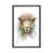 Distressed Black Framed