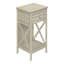 Table d'appoint, table de bout, table d'appoint, table de chevet à 2 niveaux, lampe, tiroir de rangement, transitionnel-6602666