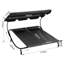 Battershell Double Spreader Bar Hammock with Stand-2085757159