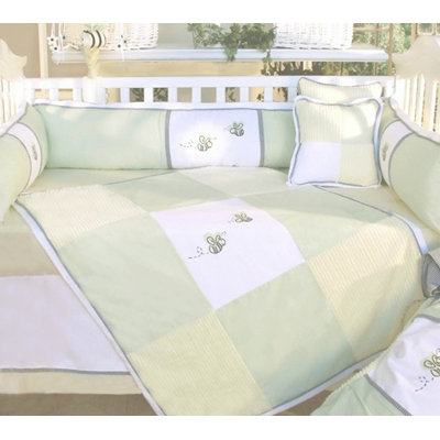 Delucia 3 - Piece Crib Bedding Set