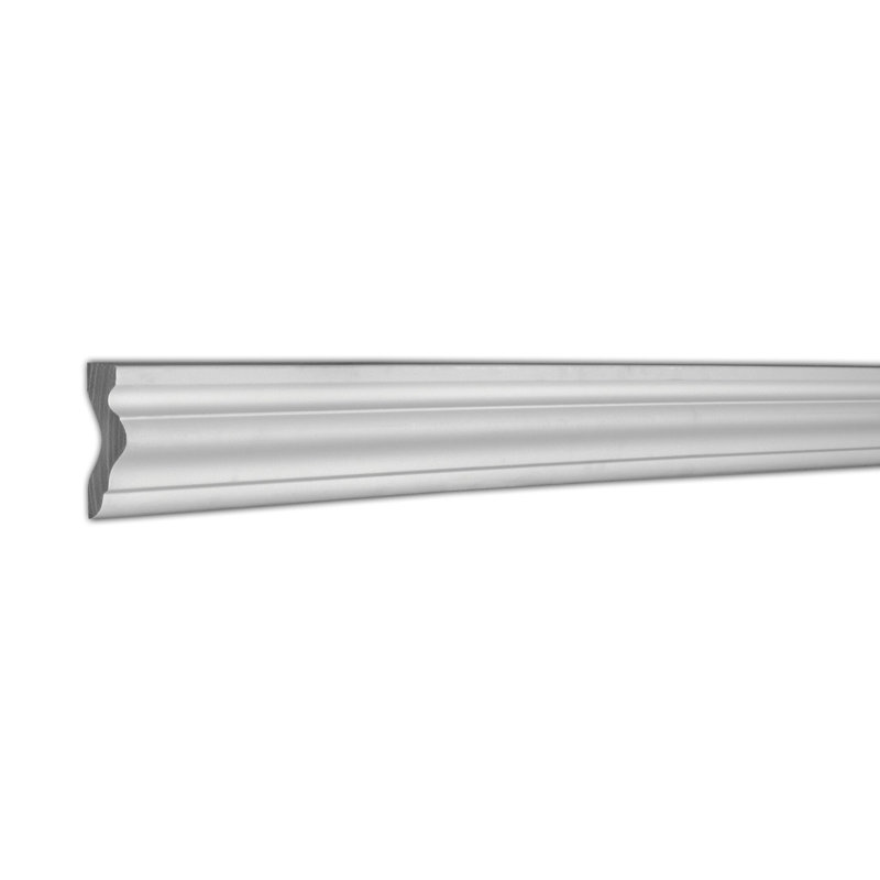 Moulure de panneau en polyuréthane uni 2-9 / 16 po x 13/16 po x 94-1 / 2 po Pro L 39 po, Paquet de 6