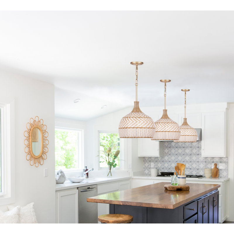 Luminaire suspendu en forme de dôme Blairwood