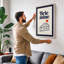 Brie Mine Minimalist - Wrapped Canvas-1449916083-1449916104