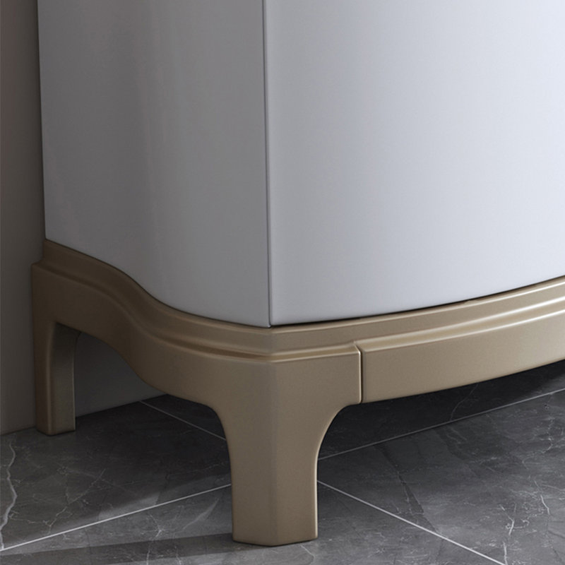 Solid wood light luxury simple locker