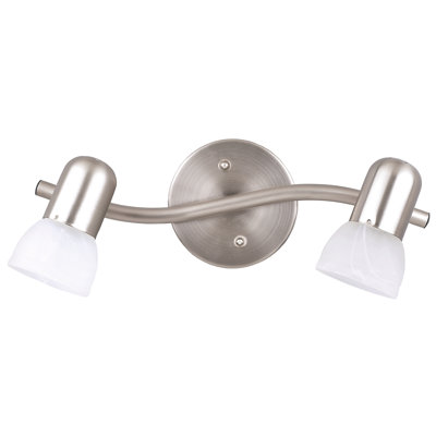 Ensemble de rail d'éclairage 2 lumières 15 po Ra derrièrey