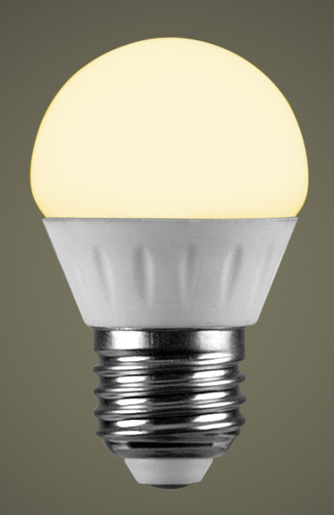 Linus 4W ES/E27 LED Light Bulb, Warm