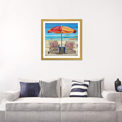 «Stylin by the Sea» par Danny Phillips - impression d'art graphique