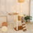 4 Tiers Cat Tree with Condons,Perch,Scratching Posts