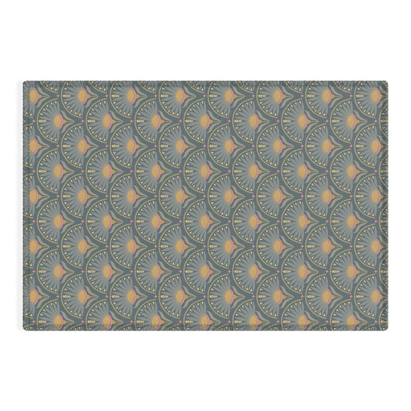 Tapis rectangulaire Ophelia avec envers antidérapant, Rectangle 2 pi x 3 pi