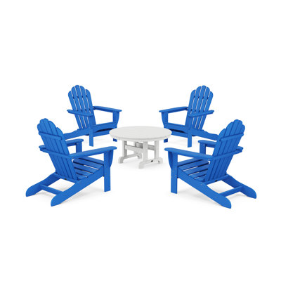 5-Piece Monterey Bay Adirondack Chair Conversation Group