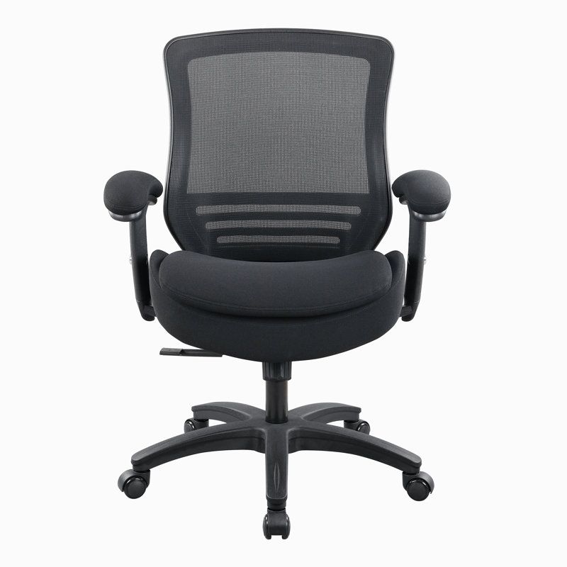 Chaise de bureau ergonomique en filet avec coussin supplémentaire Alfus