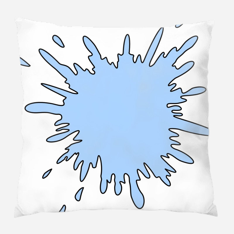 Coussin décoratif spot Oaklyn, Intérieur, Microsuède
