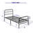 14" Metal Bed Frames , No Box Spring Needed, Platform Bed Noise Free, Bedrooms With Elegant Modern Design-155294137