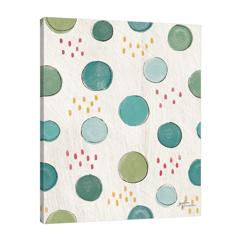 «Boho Field Pattern IIIA» par Janelle Penner, impression sur toile tendue, H 40 po x l 32 po x P 1,5 po