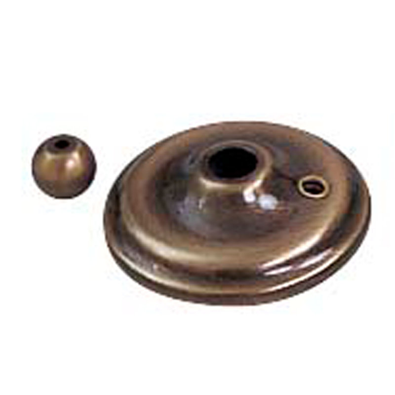 Ceiling Fan Hardware, Florentine Brass