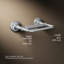Artifacts® Pivoting Toilet Tissue Holder-630962883