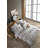 Elegant Quilt Cover Set (3 Pieces), Grey & White | 65% Cotton / 35% Polyester, 120 Thread Count | Machine Washable, Button Closure Duvet & Envelope Pillowcase | Stylish Bedding for Cozy Bedrooms-119200353-119200379