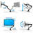 Height Adjustable Universal Desk Mount