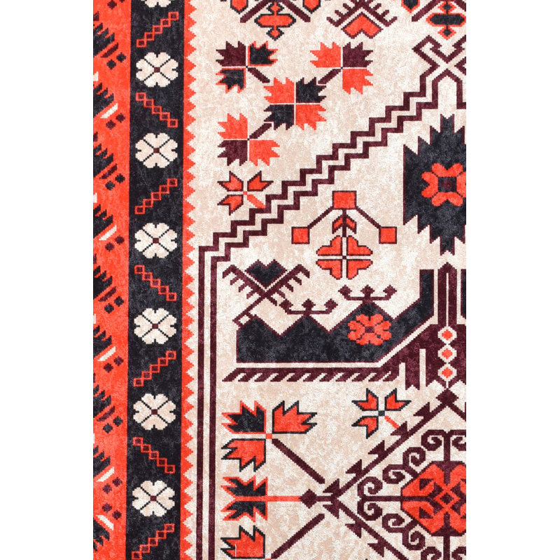 Premium Area Rug, 100% Polyester, 31.5 x 47.2 inches | Antibacterial, Non-Slip Underside | 0.4 in Pile Height, Machine Washable at 86°F | Perfect for Living Room, Bedroom & Kids' Playroom, Soft & Durable Design