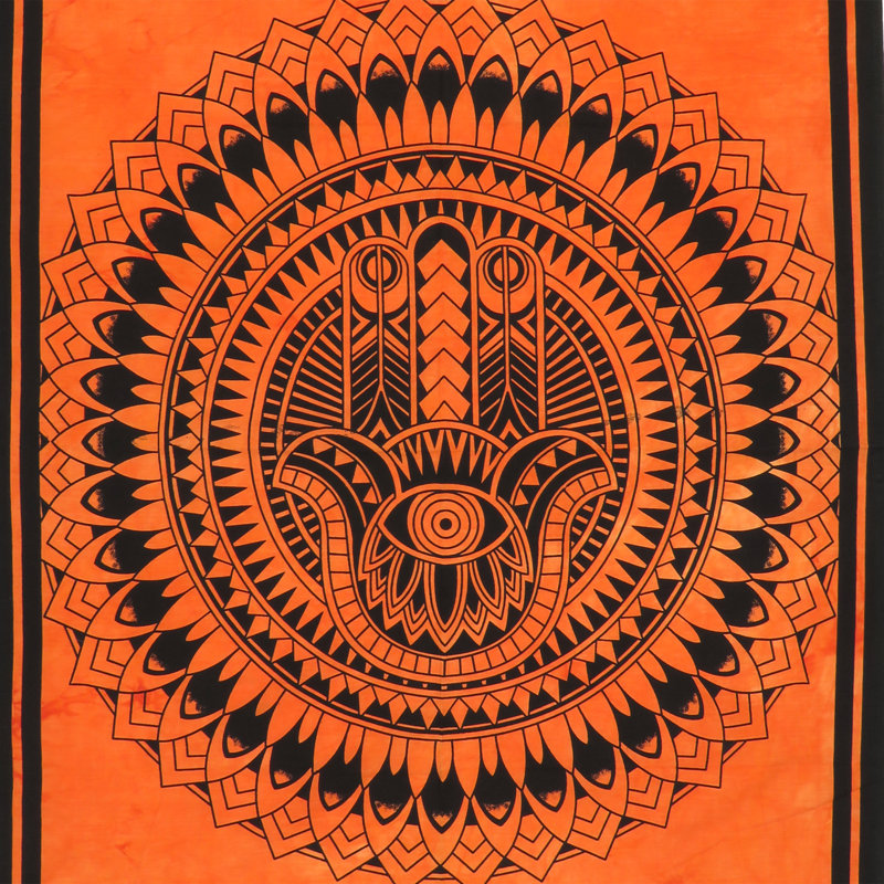 Tapisserie hippie en coton