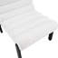 Fauteuil d'appoint Fluffy blanc avec structure en bois massif noir-2048487423-2048487411