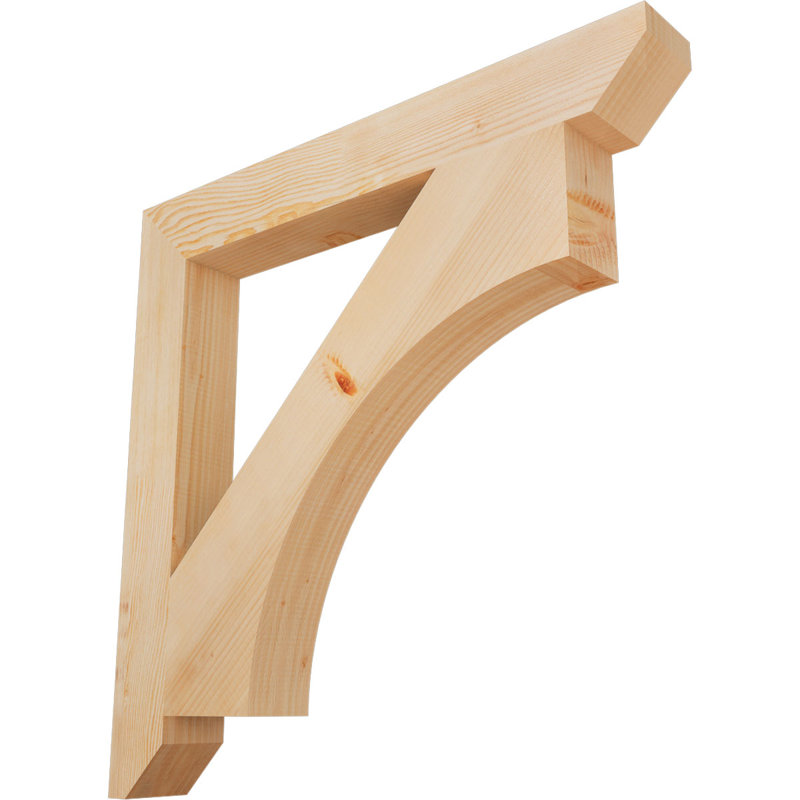 Support en bois Westlake, Sapin de Douglas, H 32 po x l 3,5 po x P 32 po