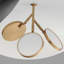Hinton 3 Light Metal Dimmable LED Pendant-407978187