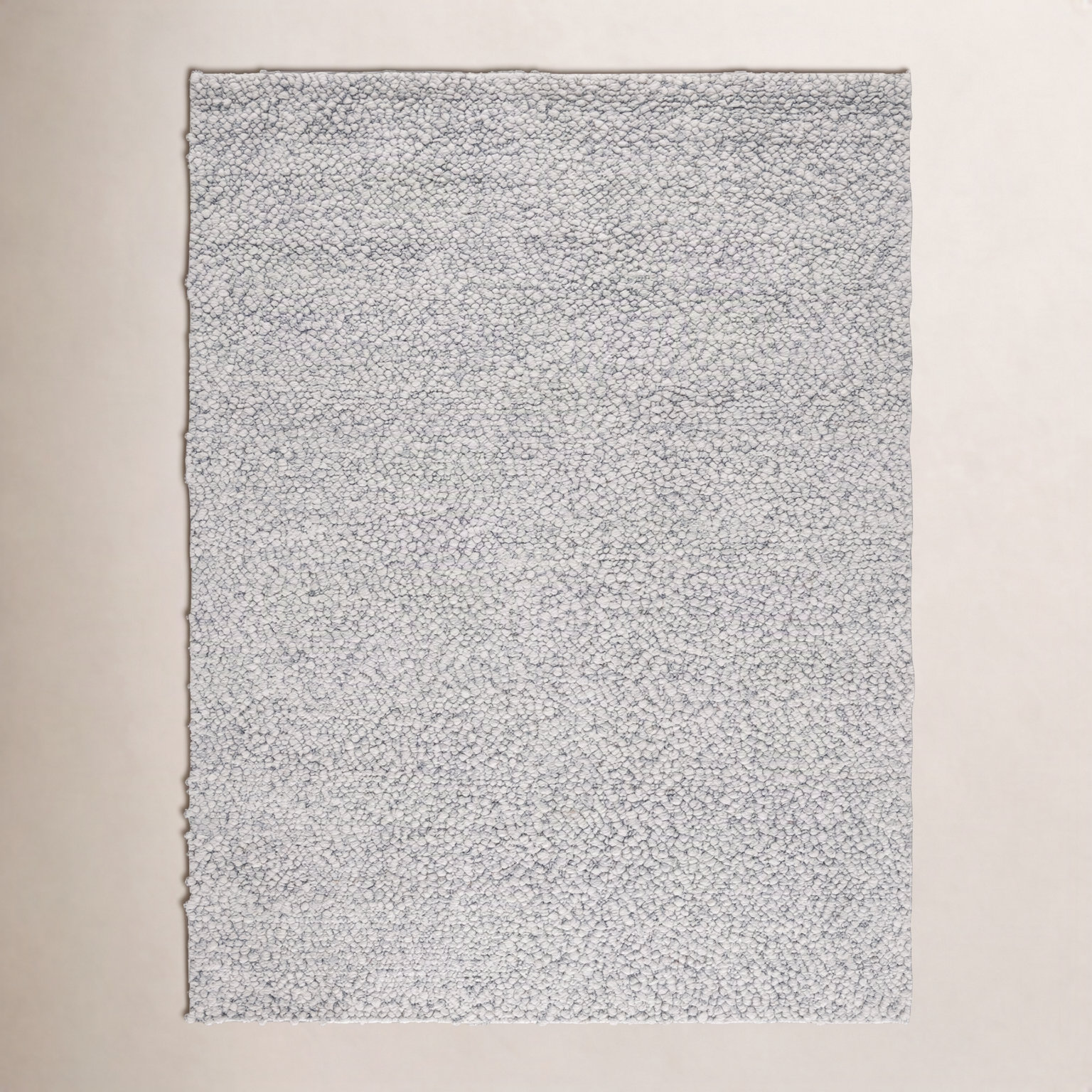 Aaliyah Light Grey Hand-Woven Rug, Rectangle 8' x 10'