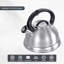 Buckingham Retro Stainless Steel Whistling Kettle 3 Litre
