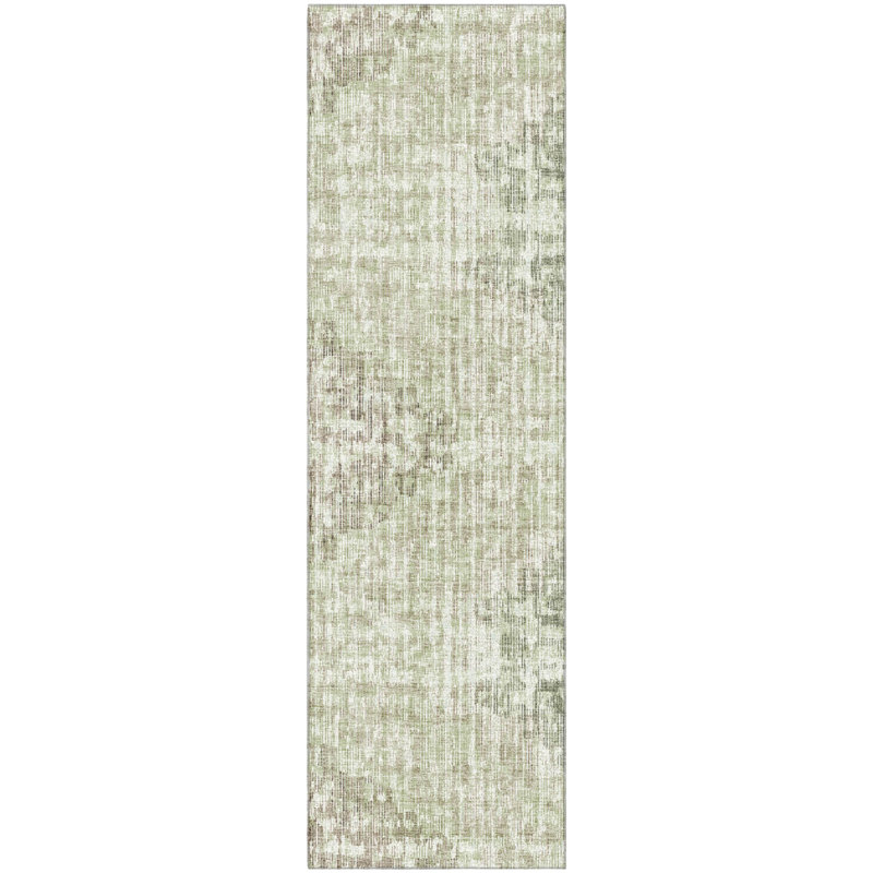 Premium Machine Washable Ansley Geometric Rug, Runner 2'3" x 7'6"