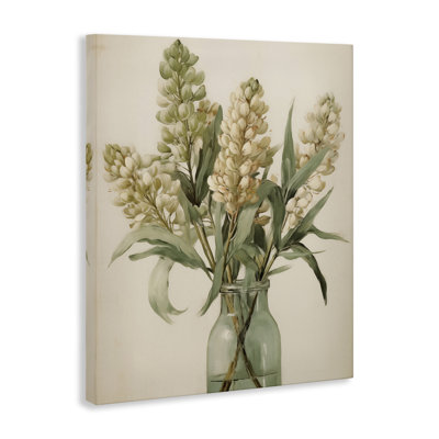 Country Botanicals en toile verte, conception par Arlington Prints