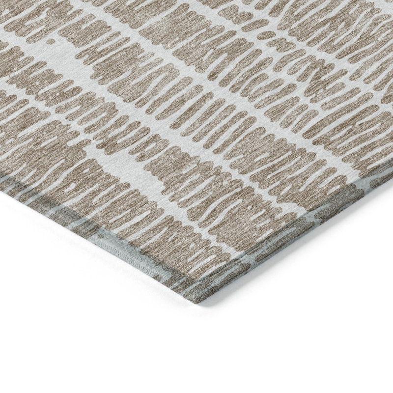 Abstract Indoor Rug, Rectangle 8' x 10'
